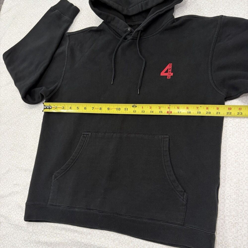 YG 4Hunnid Black Pullover Hoodie Sweatshirt Good Sex No Stress Hip Hop Adult M - Picture 6 of 10